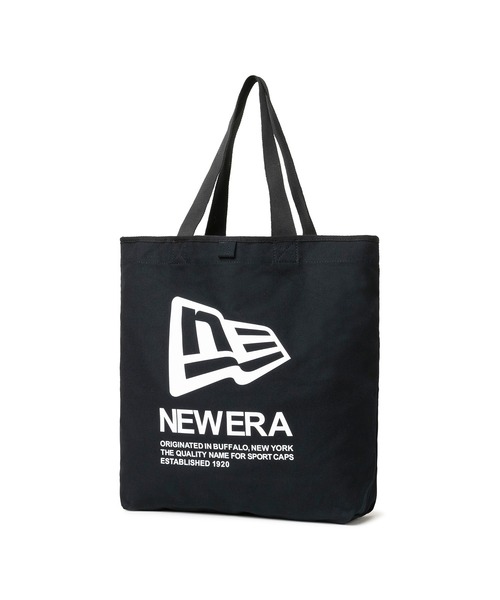 NEW ERA（ニューエラ）の「ニューエラ トートバッグ キャンバス（トートバッグ・メンズ・ホワイト系その他/ブラック系その他/ブラック/ホワイト/ブラック系その他2/ホワイト系その他2/アイボリー・FREE）」の6枚目の写真