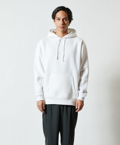 United Athle（ユナイテッドアスレ）の「【United Athle】10.0オンス T/C スウェット プルオーバー パーカ（裏起毛）(NEZ)（パーカー・メンズ・ヘザーグレー/パープル/オレンジ/オリーブ/レッド/ネイビー/ダークブラウン/ブラック/スミクロ/ロイヤルブルー/バーガンディー/グリーン系その他・X-LARGE/LARGE/MEDIUM/SMALL）」の16枚目の写真