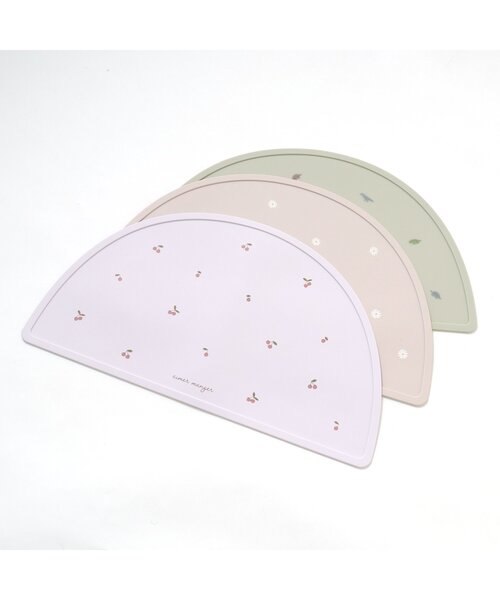 apres les cours（アプレレクール）の「バラエティシリコンマット（マグ/哺乳瓶/お食事グッズ・キッズ・ミント/ピンク/その他3・FREE）」の4枚目の写真