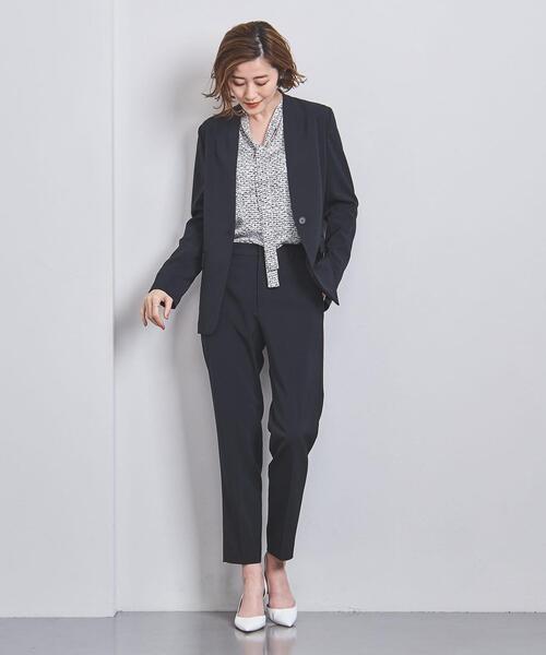 UNITED ARROWS ネイビー パンツスーツ 38サイズ　新品・未使用 UNITED ARROWS（ユナイテッドアローズ）の「FEEL FREE スリムパンツ