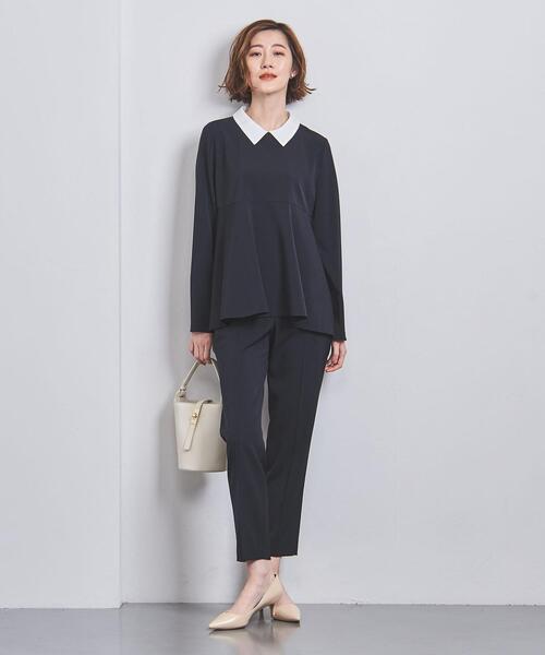 UNITED ARROWS（ユナイテッドアローズ）の「FEEL FREE スリムパンツ（その他パンツ・レディース・ブラック/ネイビー・34/36/38/40）」の15枚目の写真