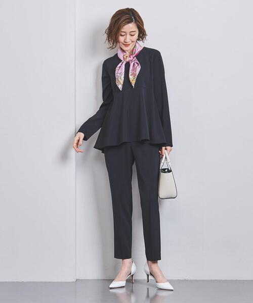 UNITED ARROWS（ユナイテッドアローズ）の「FEEL FREE スリムパンツ（その他パンツ・レディース・ブラック/ネイビー・34/36/38/40）」の13枚目の写真