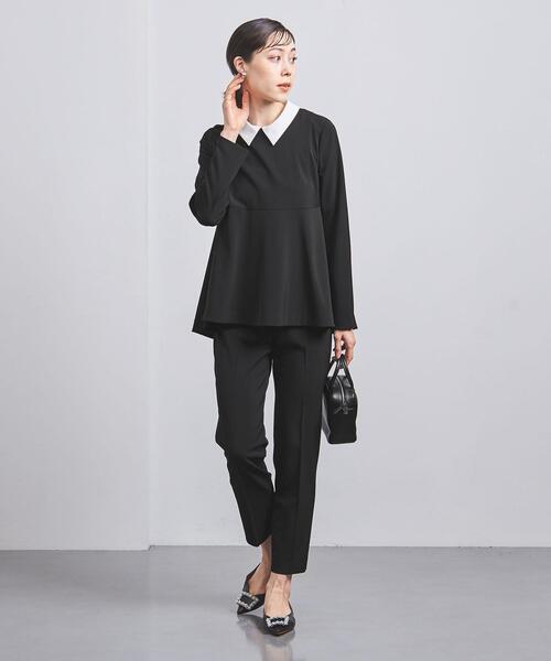 UNITED ARROWS（ユナイテッドアローズ）の「FEEL FREE スリムパンツ（その他パンツ・レディース・ブラック/ネイビー・34/36/38/40）」の17枚目の写真