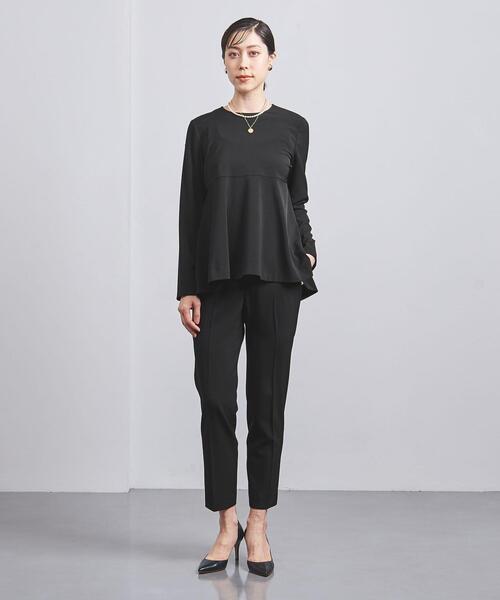 UNITED ARROWS（ユナイテッドアローズ）の「FEEL FREE スリムパンツ（その他パンツ・レディース・ブラック/ネイビー・34/36/38/40）」の4枚目の写真