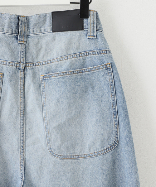WIDE ONE TUCK STRAIGHT PANTS | JieDa