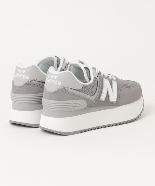 NEW BALANCE(ニューバランス)の「574+(スニーカー・レディース・ブラック/ライトグレー/グレー・24.5cm/23.5cm/23.0cm/22.5cm/22.0cm/24.0cm/25.0cm)」の8枚目の写真