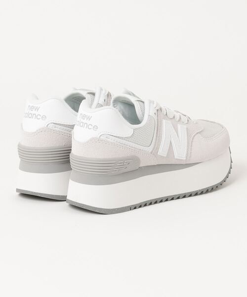 NEW BALANCE(ニューバランス)の「574+(スニーカー・レディース・ブラック/ライトグレー/グレー・24.5cm/23.5cm/23.0cm/22.5cm/22.0cm/24.0cm/25.0cm)」の7枚目の写真
