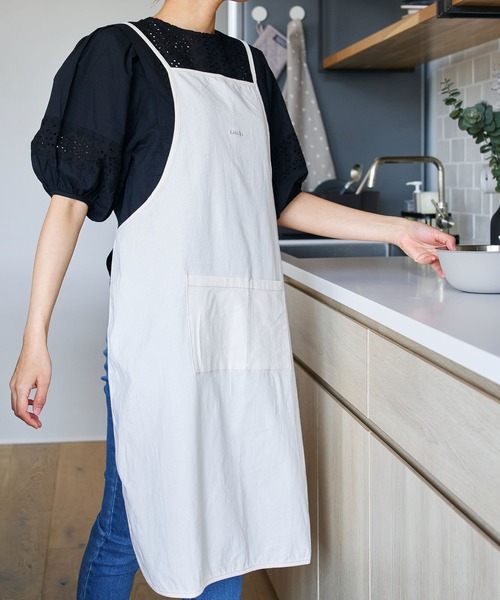 LAKOLE（ラコレ）の「シボクロスエプロン / 183374（エプロン）」 - WEAR