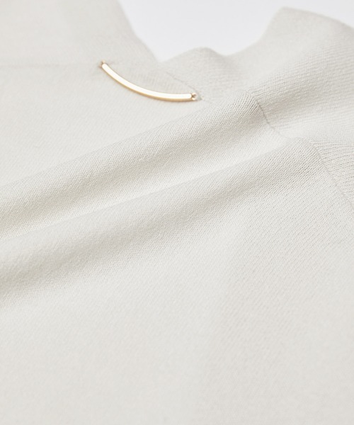 ROPE' PICNIC(ロペピクニック)の「UVカット・洗濯機OK・接触冷感/Aラインカーディガン(カーディガン/ボレロ・レディース・ブラック/ライトグレー/ベージュ系その他/カーキ/マスタード・38)」の9枚目の写真