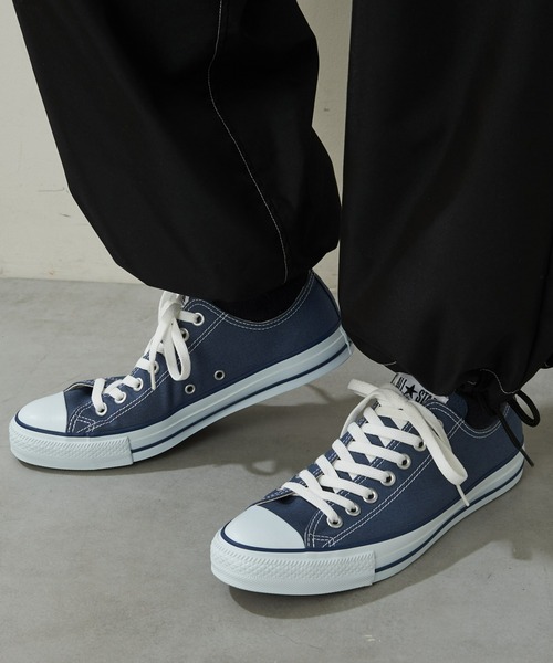CIAOPANIC TYPY（チャオパニックティピー）の「【CONVERSE/コンバース】CANVAS ALL STAR OX（スニーカー・メンズ・ボルドー/ブルー/ブラック/チャコールグレー・27.5cm/26.5cm）」の3枚目の写真
