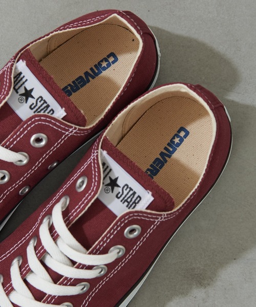CIAOPANIC TYPY（チャオパニックティピー）の「【CONVERSE/コンバース】CANVAS ALL STAR OX（スニーカー・メンズ・ボルドー/ブルー/ブラック/チャコールグレー・27.5cm/26.5cm）」の11枚目の写真