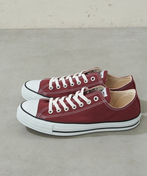 CIAOPANIC TYPY（チャオパニックティピー）の「【CONVERSE/コンバース】CANVAS ALL STAR OX（スニーカー・メンズ・ボルドー/ブルー/ブラック/チャコールグレー・27.5cm/26.5cm）」の12枚目の写真