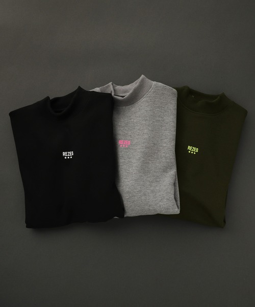 REZES(レジェス)の「ストレッチポンチハイネックプルオーバー ゴルフ(Tシャツ/カットソー・メンズ・ブラック/カーキ/グレー・XL/L/M)」の10枚目の写真