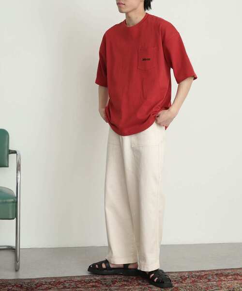 SENSE OF PLACE by URBAN RESEARCH（センスオブプレイスバイアーバンリサーチ）の「『セットアップ対応』ヴィンテージライクペインターパンツ（その他パンツ・メンズ・カーキ/アイボリー/ブラック・LARGE/MEDIUM）」の14枚目の写真