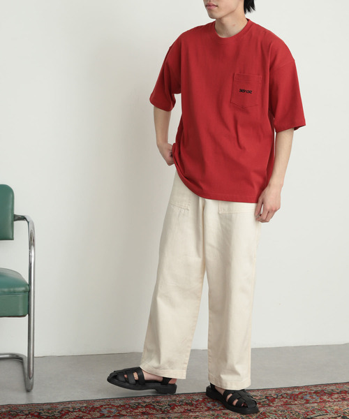 SENSE OF PLACE by URBAN RESEARCH（センスオブプレイスバイアーバンリサーチ）の「『セットアップ対応』ヴィンテージライクペインターパンツ（その他パンツ・メンズ・カーキ/アイボリー/ブラック・LARGE/MEDIUM）」の15枚目の写真