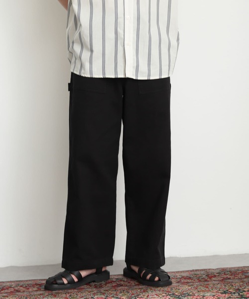 SENSE OF PLACE by URBAN RESEARCH（センスオブプレイスバイアーバンリサーチ）の「『セットアップ対応』ヴィンテージライクペインターパンツ（その他パンツ・メンズ・カーキ/アイボリー/ブラック・LARGE/MEDIUM）」の20枚目の写真