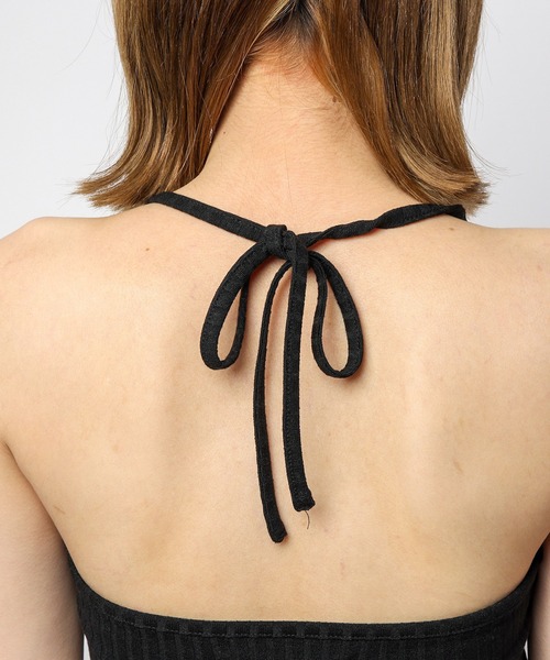 SPIRALGIRL（スパイラルガール）の「ビット付きカットリブボレロアンサンブル（アンサンブル・レディース・ホワイト/グレー/ブラック・FREE）」の18枚目の写真