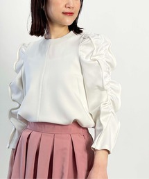 PICCIN | フリルスリーブカットソー(Tシャツ/カットソー)