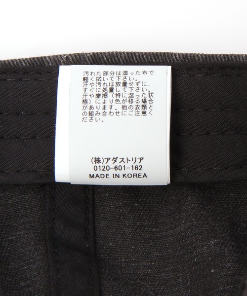 3.3 Field Trip (3.3フィールドトリップ)の「新色追加【UNISEX】3.3 Field Trip/ピグメントCAP(キャップ・レディース・チャコール/ブルー/グリーン・FREE)」の6枚目の写真