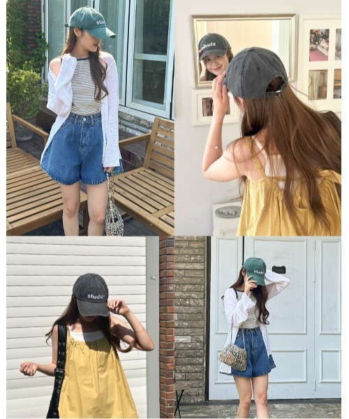 3.3 Field Trip (3.3フィールドトリップ)の「新色追加【UNISEX】3.3 Field Trip/ピグメントCAP(キャップ・レディース・チャコール/ブルー/グリーン・FREE)」の16枚目の写真