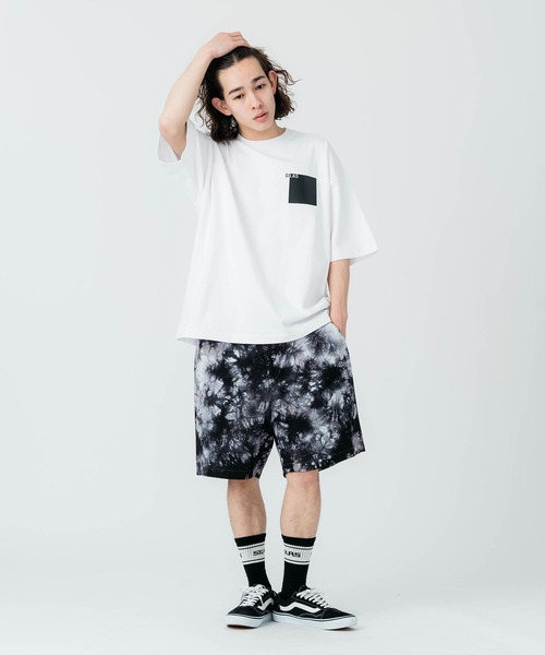 SILAS(サイラス)の「SQUARE LOGO PRINT WIDE S/S TEE(Tシャツ/カットソー・メンズ・ホワイト/ブラック/ライトブルー・M/L/XL)」の18枚目の写真