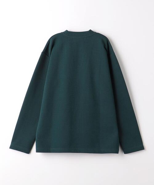 green label relaxing（グリーンレーベルリラクシング）の「カノコダブルフェイス イージー カーディガン（カーディガン/ボレロ・メンズ・ベージュ/ライトブルー/ダークグリーン・M/S/L/XL）」の11枚目の写真