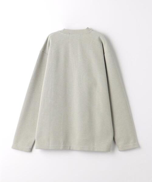 green label relaxing（グリーンレーベルリラクシング）の「カノコダブルフェイス イージー カーディガン（カーディガン/ボレロ・メンズ・ベージュ/ライトブルー/ダークグリーン・M/S/L/XL）」の5枚目の写真