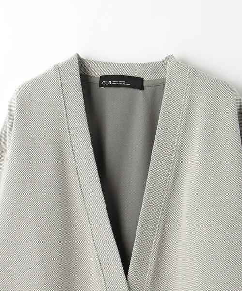 green label relaxing（グリーンレーベルリラクシング）の「カノコダブルフェイス イージー カーディガン（カーディガン/ボレロ・メンズ・ベージュ/ライトブルー/ダークグリーン・M/S/L/XL）」の12枚目の写真