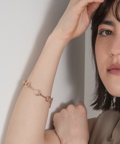lawgy（ラウジー）の「mantel chain bracelet（ブレスレット・レディース・シルバー/ゴールド・FREE）」の5枚目の写真