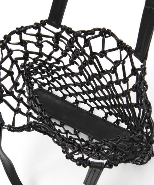 LOWRYS FARM（ローリーズファーム）の「マクラメキンチャクツキトート　176604（トートバッグ・レディース・ベージュ/ブラック/アイボリー/ホワイト系その他・FREE）」の21枚目の写真