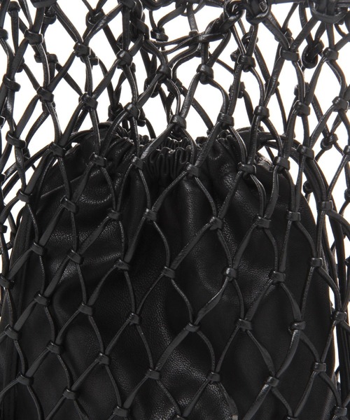 LOWRYS FARM（ローリーズファーム）の「マクラメキンチャクツキトート　176604（トートバッグ・レディース・ベージュ/ブラック/アイボリー/ホワイト系その他・FREE）」の16枚目の写真