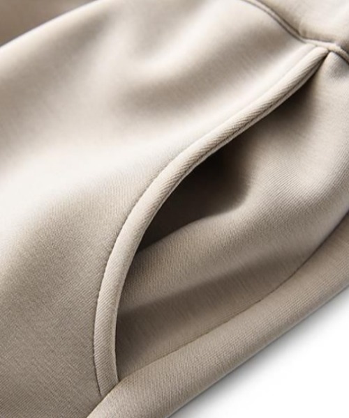 deux amour(ドゥーザムール)の「ジョガーパンツ(その他パンツ・レディース・ブラック/アイボリー/モカ・FREE)」の6枚目の写真