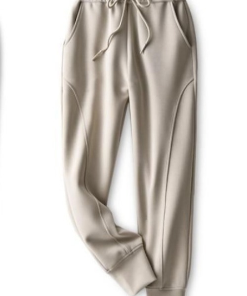 deux amour(ドゥーザムール)の「ジョガーパンツ(その他パンツ・レディース・ブラック/アイボリー/モカ・FREE)」の11枚目の写真