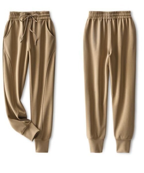 deux amour(ドゥーザムール)の「ジョガーパンツ(その他パンツ・レディース・ブラック/アイボリー/モカ・FREE)」の22枚目の写真