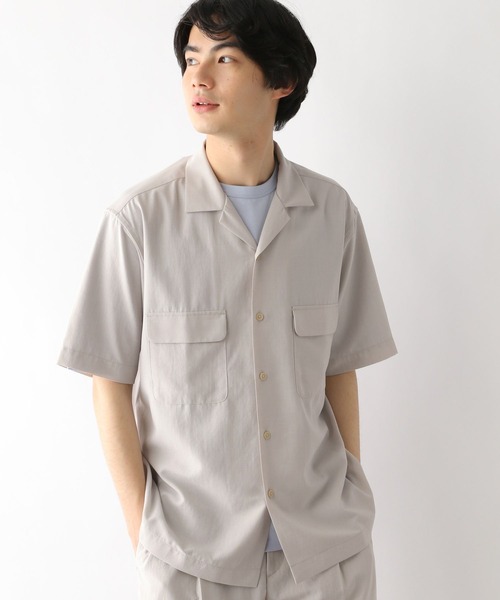 GLOBAL WORK(グローバルワーク)の「爽快DRYタッチシャツ/半袖/163430(シャツ/ブラウス・メンズ・ホワイト系その他2/その他/ライトグレー/グリーン系その他7/ネイビー/ブラウン・SMALL/MEDIUM/X-LARGE/LARGE)」の20枚目の写真