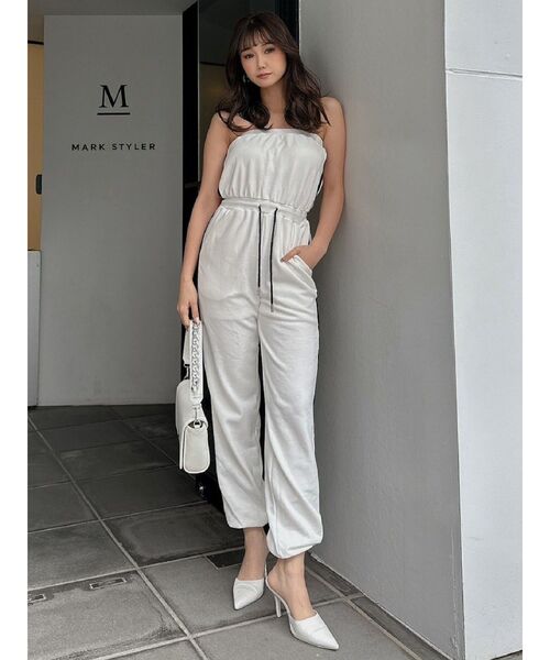 BETTYさま専用⭐︎おまとめ割あり⭐︎エスバイシビラ⭐︎オールインワン GYDA（ジェイダ）の「サイドラインベアロンパース（つなぎ