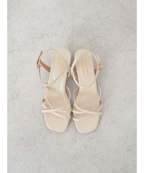 ORiental TRaffic(オリエンタルトラフィック)の「ORientalTRaffic ナローストラップサンダル(サンダル・レディース・ブラック/アイボリー/モカ・S/L/M)」の9枚目の写真