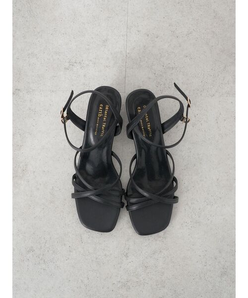 ORiental TRaffic(オリエンタルトラフィック)の「ORientalTRaffic ナローストラップサンダル(サンダル・レディース・ブラック/アイボリー/モカ・S/L/M)」の10枚目の写真