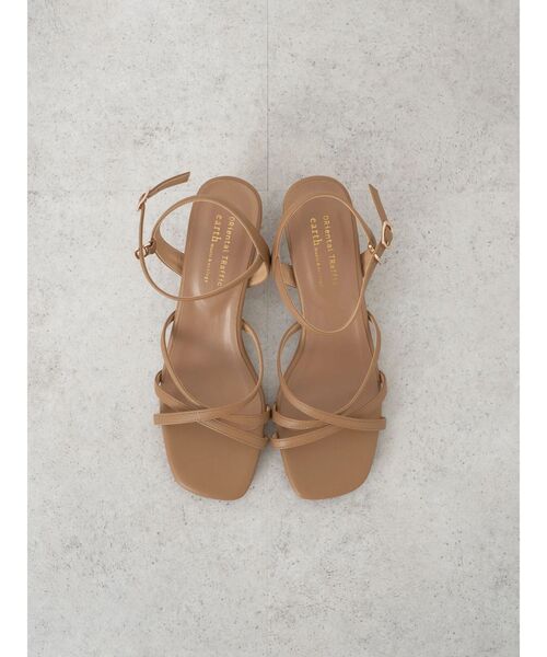 ORiental TRaffic(オリエンタルトラフィック)の「ORientalTRaffic ナローストラップサンダル(サンダル・レディース・ブラック/アイボリー/モカ・S/L/M)」の11枚目の写真