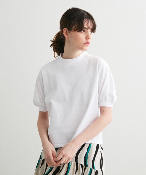 BORDERS パフスリーブ ストライプ Tシャツ 36 Hard Twisted Border Jersey S/S Tee | KAPTAIN SUNSHINE