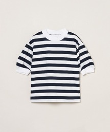 ビッグストライプ パフTシャツ