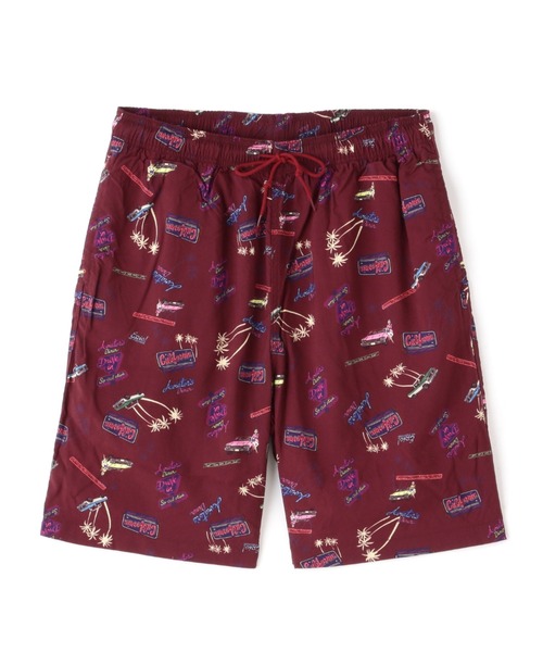 AVIREX(アヴィレックス)の「AVIATOR'S DINER ALOHA SHORT PANTS / アヴィエーターズ ダイナー ショーツ / AVIREX / アヴィレックス(その他パンツ・メンズ・アイボリー系/ブラック/その他・2XL/L/M/XL)」の1枚目の写真