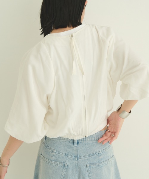Aunt Marie's（アントマリーズ）の「バルーンスリーブ2WAYブラウス