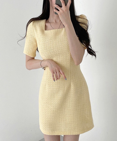 eradie♡エラディエ♡サマーツイードミニワンピース ERADIE ワンピース Summer tweed mini one piece サマーツィード