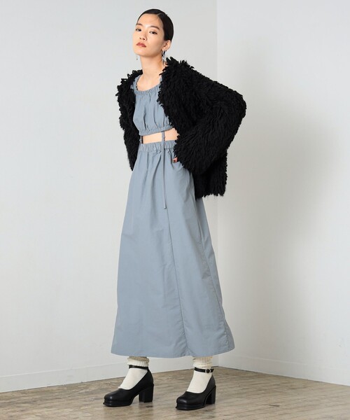 Ray BEAMS（レイビームス）の「Ray BEAMS / ルーズソックス（ソックス/靴下・レディース・ブラック/オフホワイト/シルバー・ONE SIZE）」の4枚目の写真