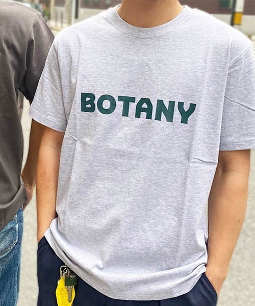 DULTON(ダルトン)の「BOTANY T-SHIRT/ ボタニー Tシャツ(Tシャツ/カットソー・メンズ・チャコールグレー/ホワイト/グレー・LARGE/MEDIUM/SMALL/X-LARGE)」の3枚目の写真