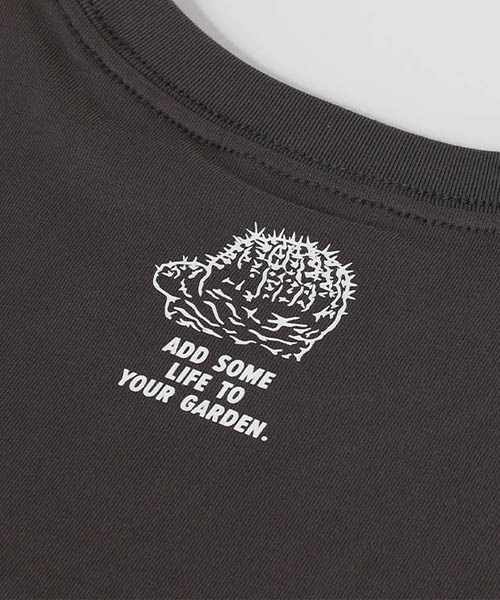 DULTON(ダルトン)の「BOTANY T-SHIRT/ ボタニー Tシャツ(Tシャツ/カットソー・メンズ・チャコールグレー/ホワイト/グレー・LARGE/MEDIUM/SMALL/X-LARGE)」の10枚目の写真