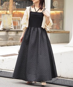 セール】Curensology(カレンソロジー)/ラメドットキャミワンピース