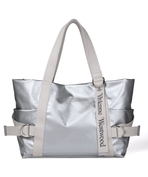 ヴィヴィアンウエストウッド　vwh212 トートバッグ　ガンメタ Vivienne Westwood ACCESSORIES（ヴィヴィアンウエストウッド