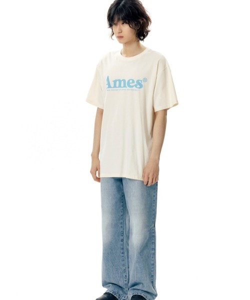 ★AMES-WORLDWIDE★FINAL MATCH LS TEE BLUE★正規品/直送料込 新色追加【UNISEX】AMES WORLDWIDE／ベーシックロゴT 2966111（T
